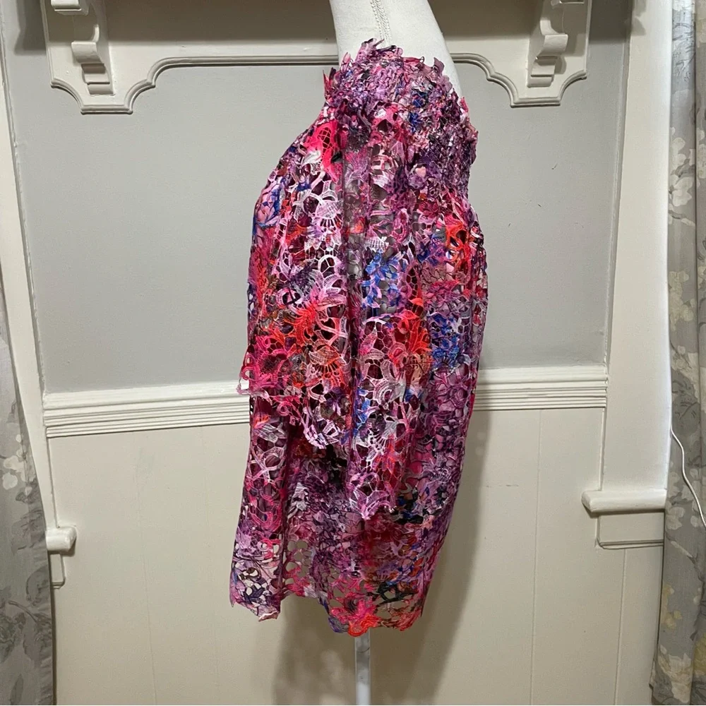 Elie Tahari Diana Blouse Size XL - Picture 3 of 8